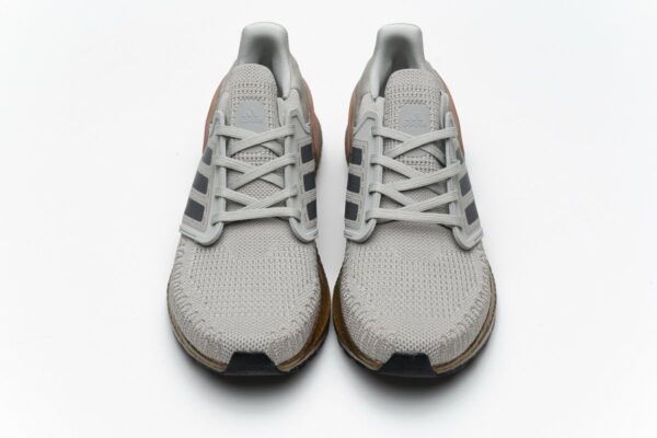 FV4389 adidas Ultra BOOST 20 CONSORTIUM Metal Grey and Coral Real Boost - Image 5