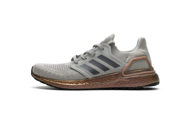 FV4389 adidas Ultra BOOST 20 CONSORTIUM Metal Grey and Coral Real Boost - Image 12