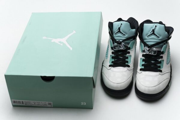 CN2932-100 Air Jordan 5 Retro "Island Green" - Image 3