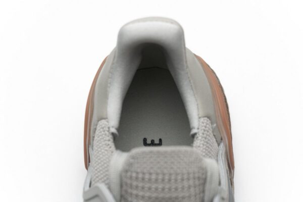 FV4389 adidas Ultra BOOST 20 CONSORTIUM Metal Grey and Coral Real Boost - Image 9