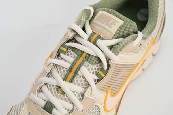 Nike Zoom Vomero 5 Sail Laser Orange Medium Olive FQ6868-181 - Image 8